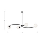 Cedric Pendant Lamp White - 1630Living