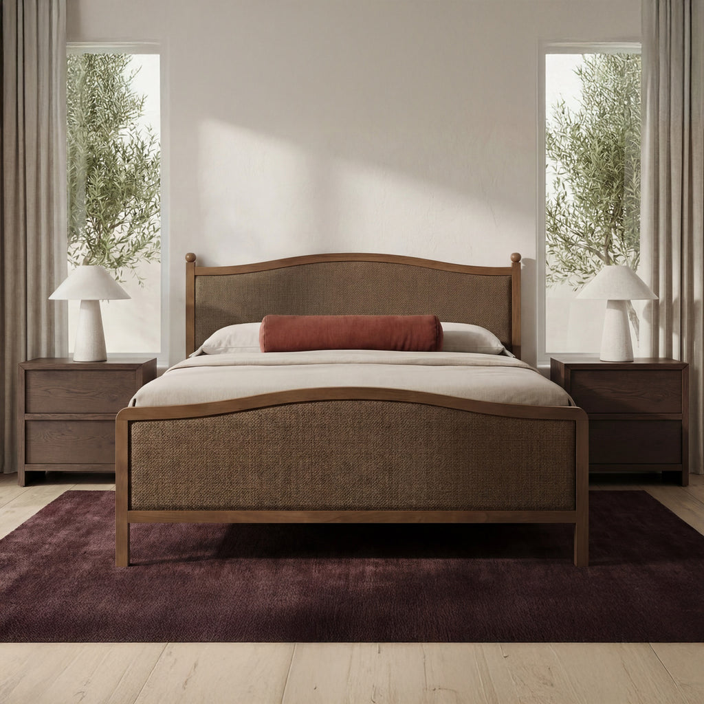 Eve King Bed Brown - 1630Living
