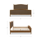 Eve King Bed Brown - 1630Living