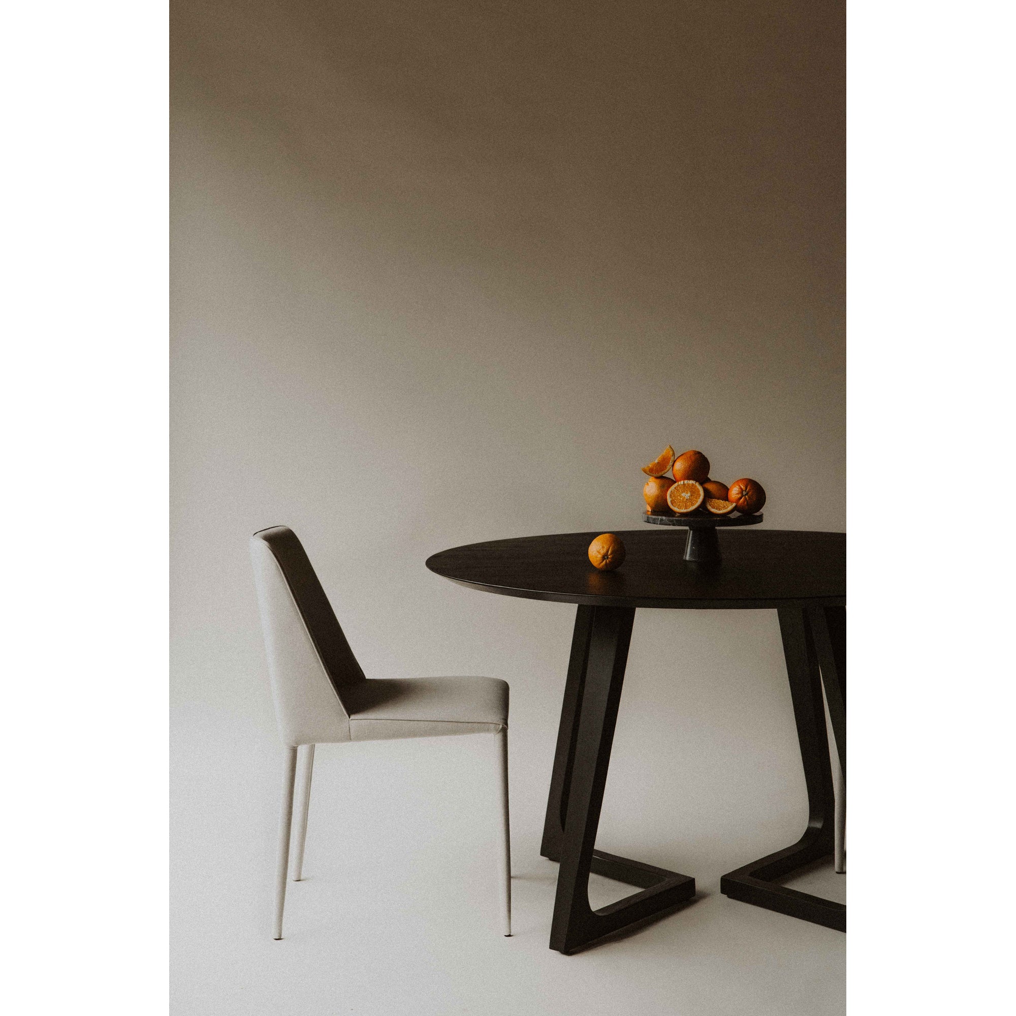 Godenza Round Dining Table Black - 1630Living