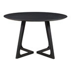 Godenza Round Dining Table Black - 1630Living