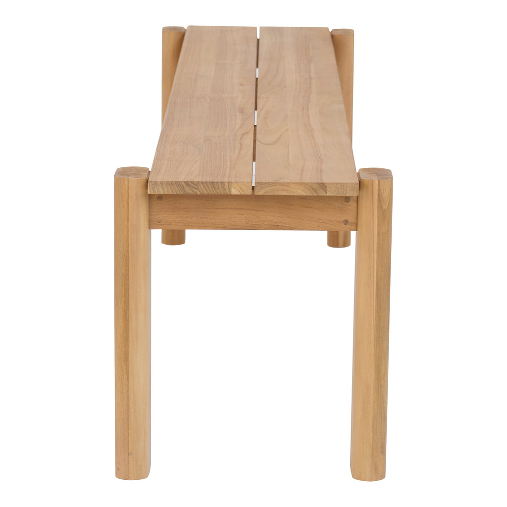 Tempo Outdoor Dining Bench Natural - 1630Living