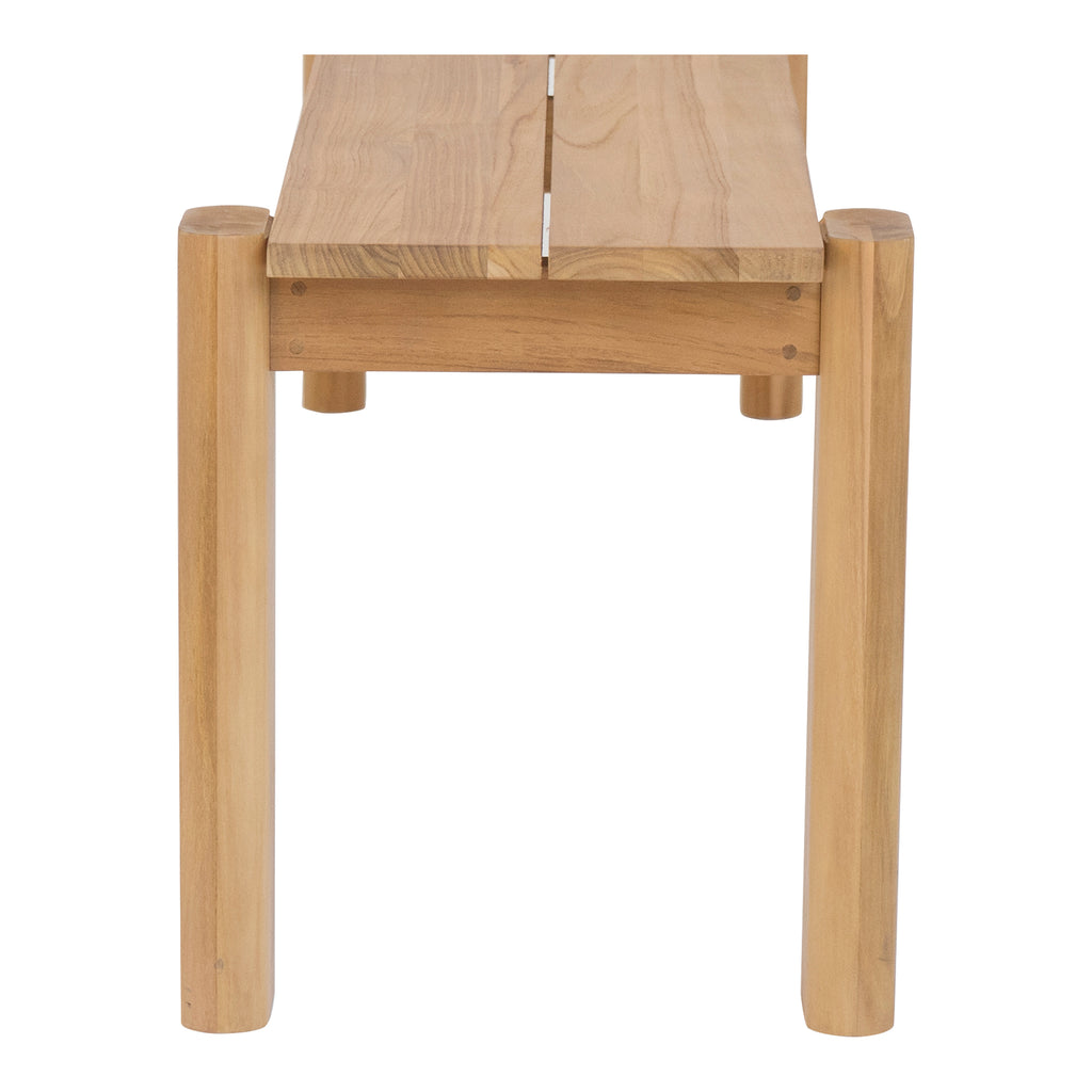 Tempo Outdoor Dining Bench Natural - 1630Living