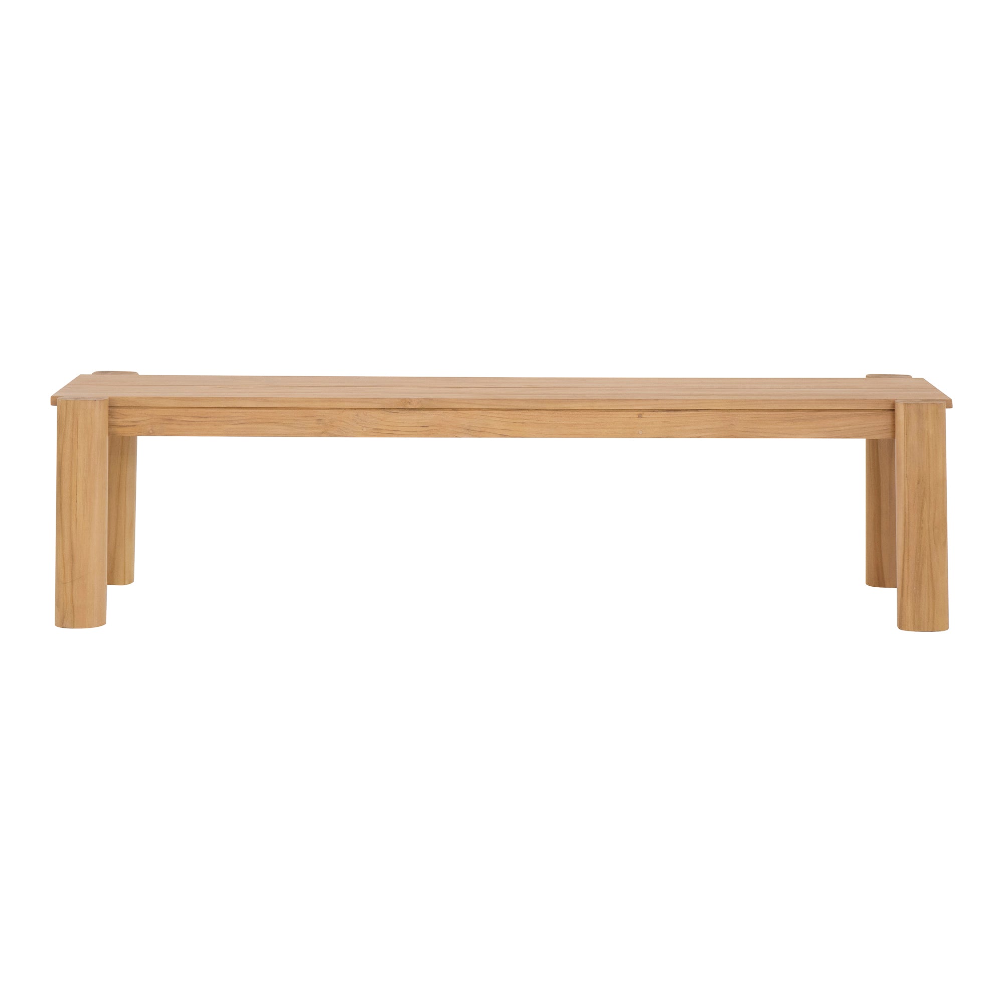 Tempo Outdoor Dining Bench Natural - 1630Living