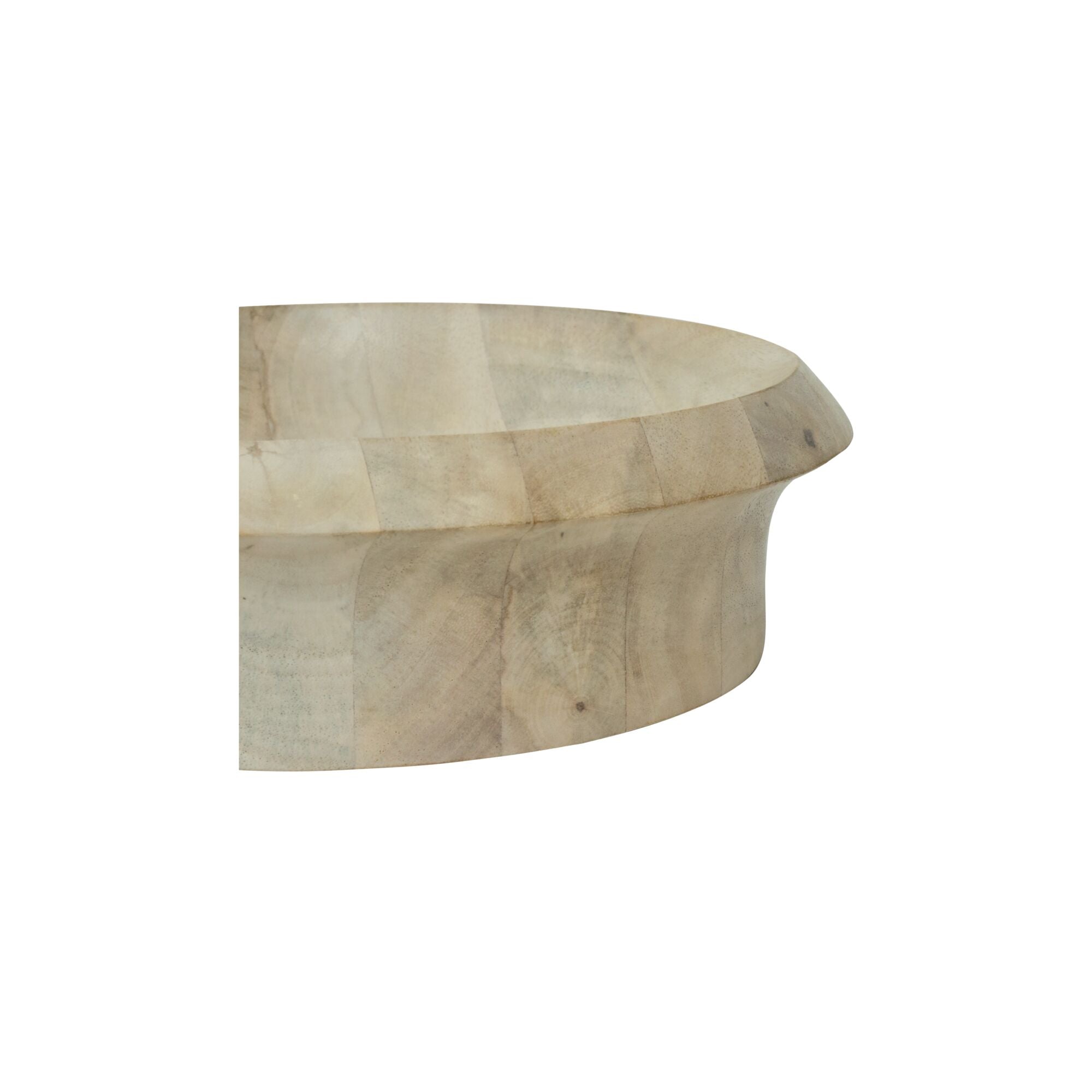 Olen Bowl White Wash - 1630Living