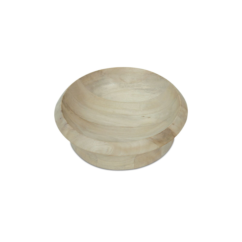 Olen Bowl White Wash - 1630Living