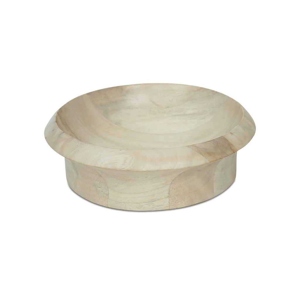 Olen Bowl White Wash - 1630Living
