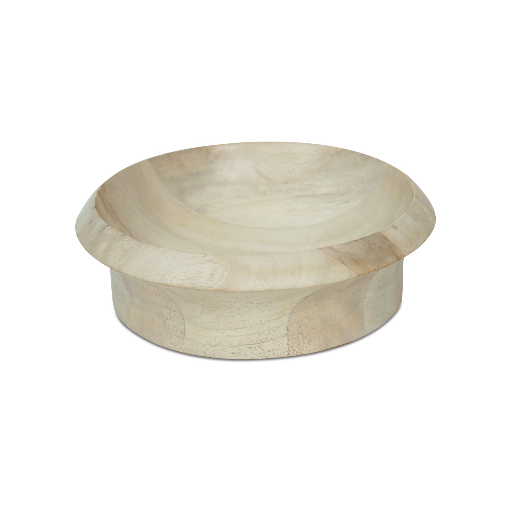 Olen Bowl White Wash - 1630Living