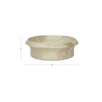 Olen Bowl White Wash - 1630Living