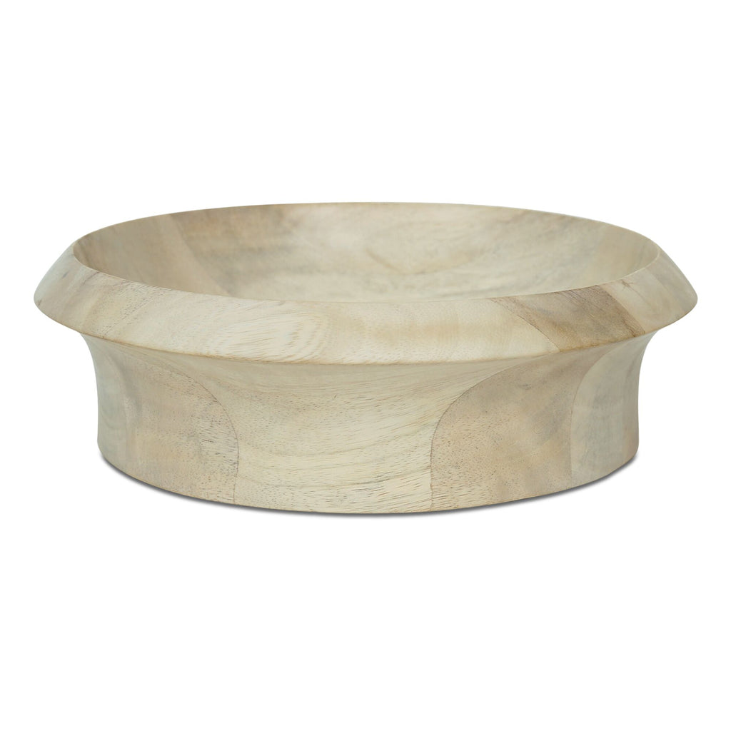 Olen Bowl White Wash - 1630Living