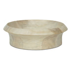 Olen Bowl White Wash - 1630Living