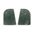 Zane Marble Bookends - Set Of 2 - 1630Living