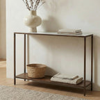 Bottego Console Table Antique Copper - 1630Living