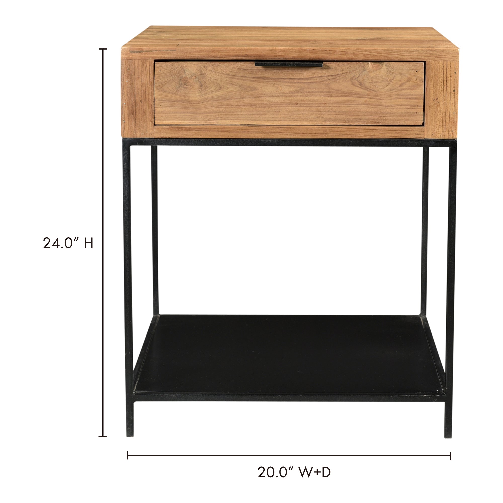 Joliet Side Table Natural - 1630Living