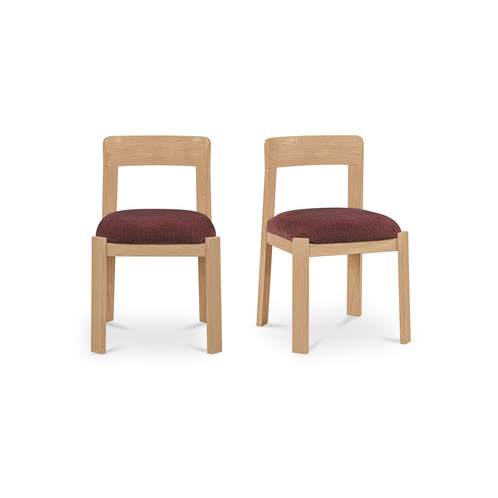 Oli Dining Chair Berry - Set of Two - 1630Living