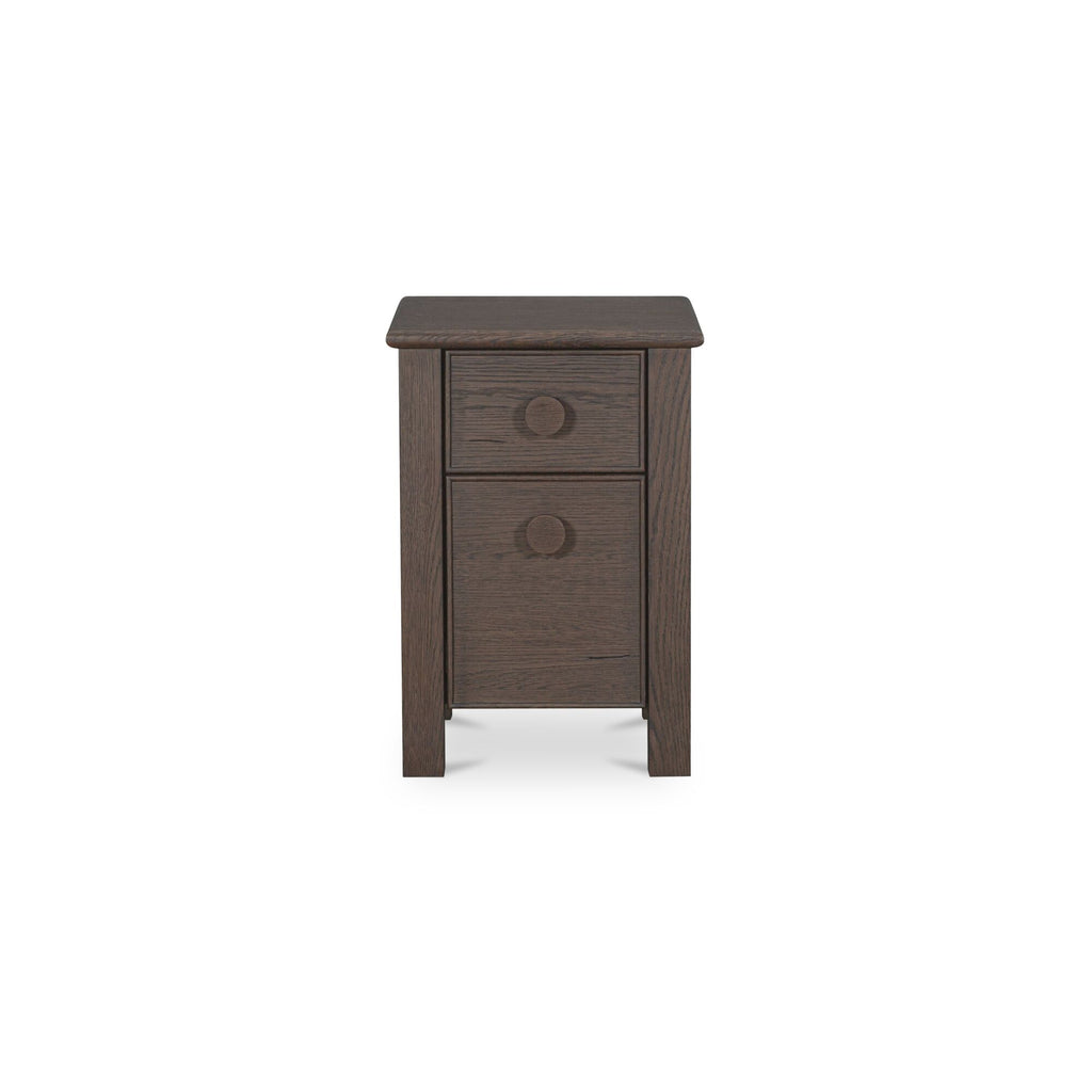 Loren Small Nightstand Dark Brown - 1630Living