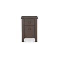 Loren Small Nightstand Dark Brown - 1630Living