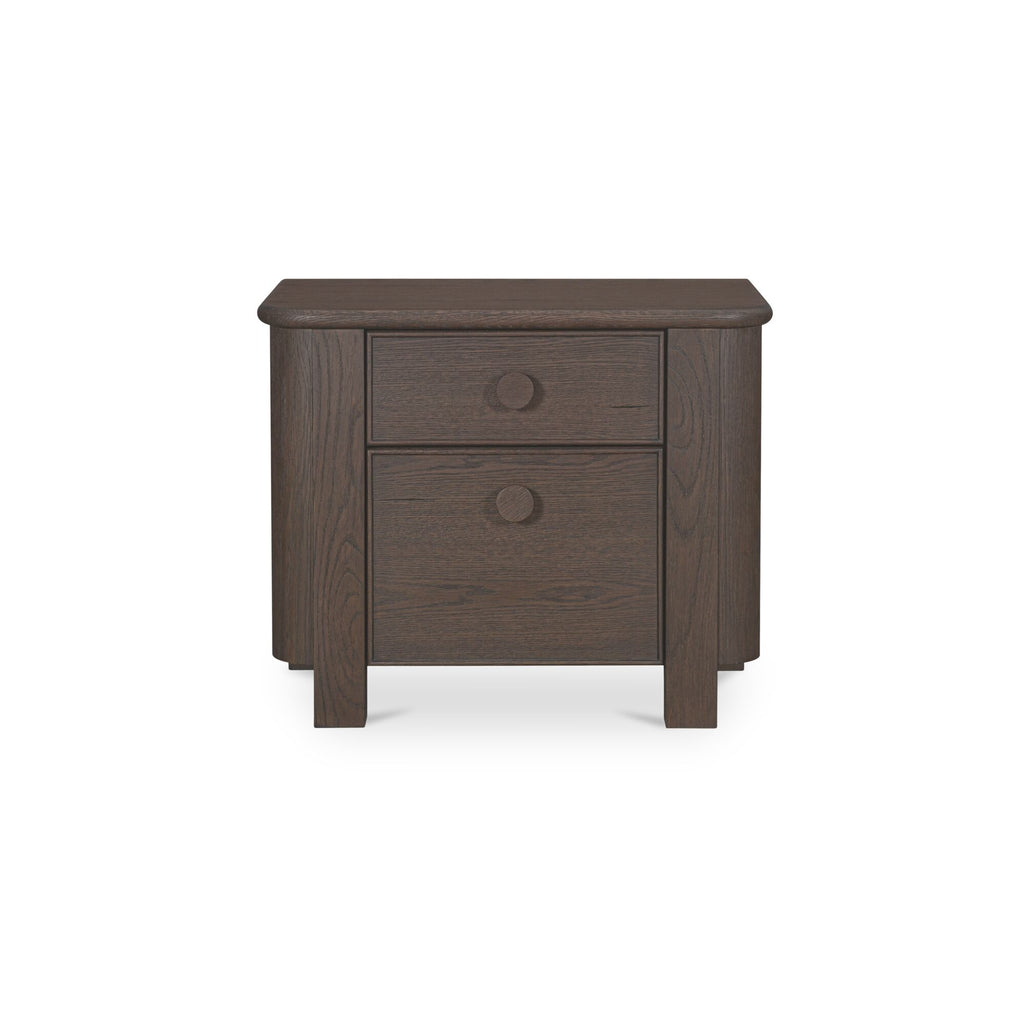 Loren Large Nightstand Dark Brown - 1630Living