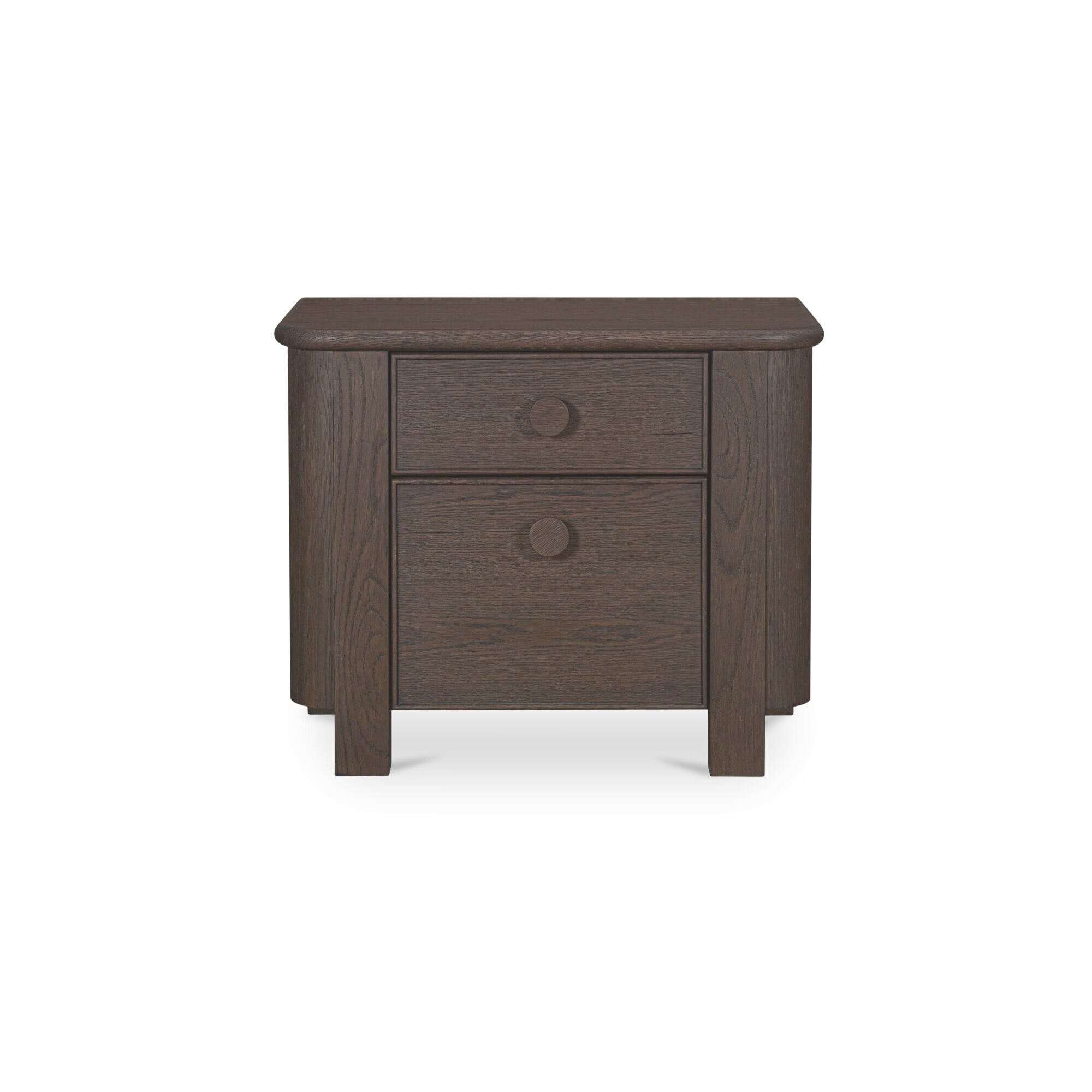 Loren Large Nightstand Dark Brown - 1630Living