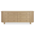 Loren 6 Drawer Dresser Natural - 1630Living