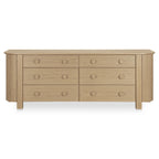 Loren 6 Drawer Dresser Natural - 1630Living