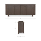 Loren Sideboard Dark Brown - 1630Living