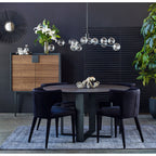 Jennaya Dining Chair Black - 1630Living