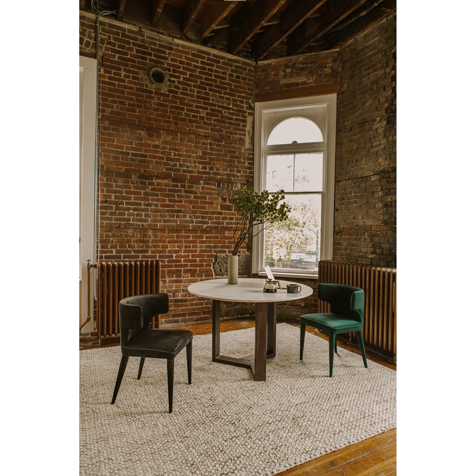 Jennaya Dining Chair Black - 1630Living