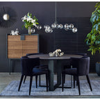Jennaya Dining Chair Black - 1630Living
