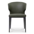 Delaney Dining Chair Dark Green - Set of Two - 1630Living