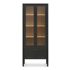 Hannah Tall Cabinet Black - 1630Living