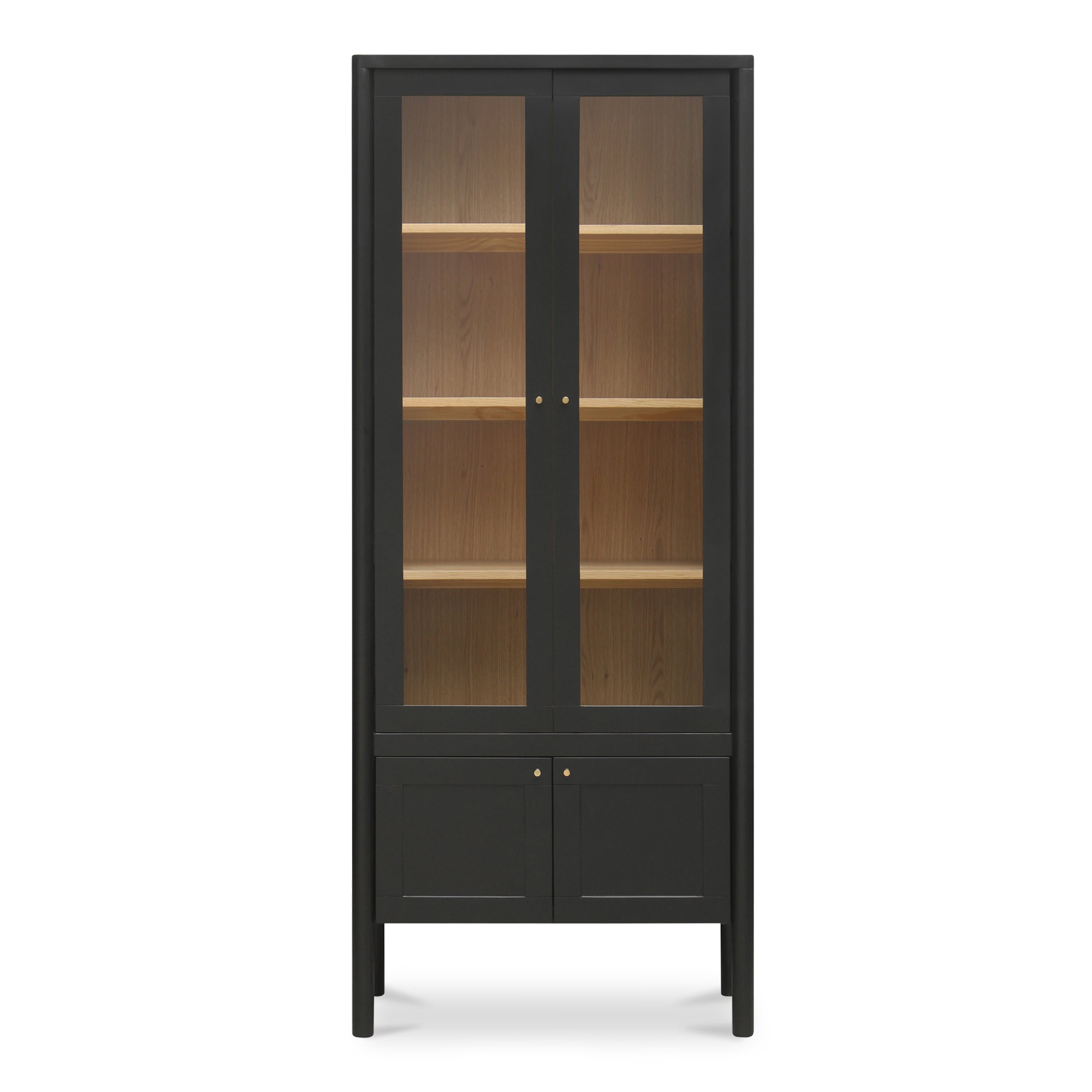 Hannah Tall Cabinet Black - 1630Living