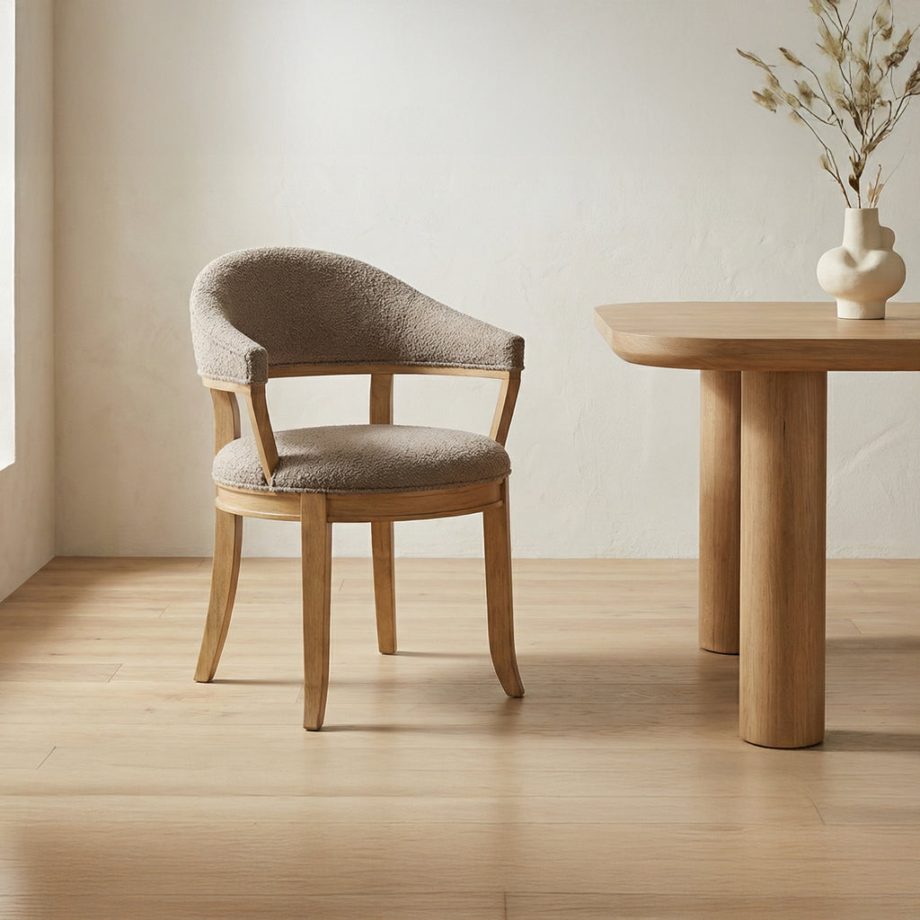 Carlos Dining Chair Taupe - 1630Living