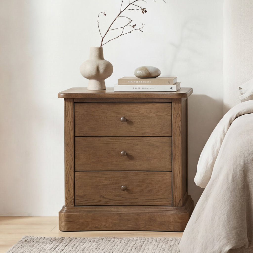 Clarence Nightstand Warm Brown - 1630Living