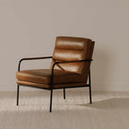 Verlaine Armchair Chestnut Brown - 1630Living