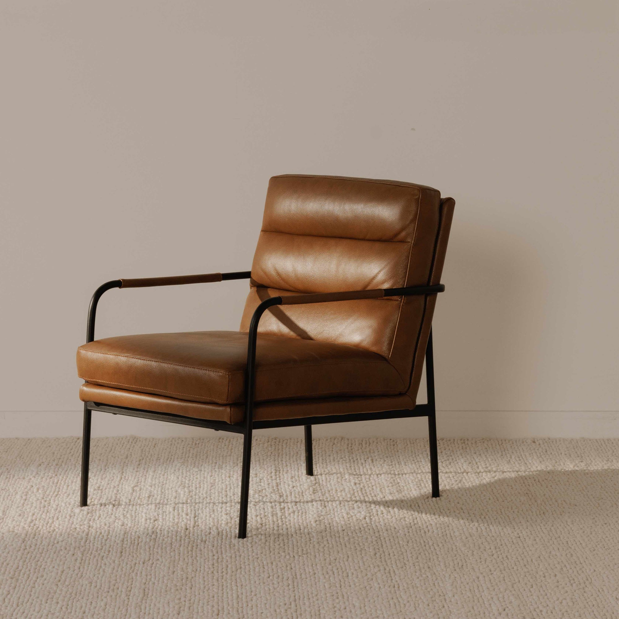 Verlaine Armchair Chestnut Brown - 1630Living