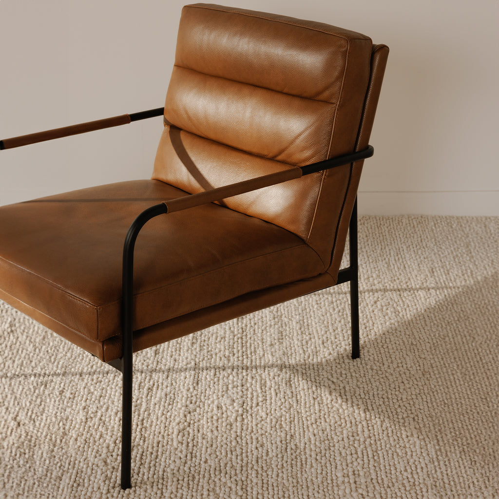 Verlaine Armchair Chestnut Brown - 1630Living