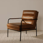 Verlaine Armchair Chestnut Brown - 1630Living