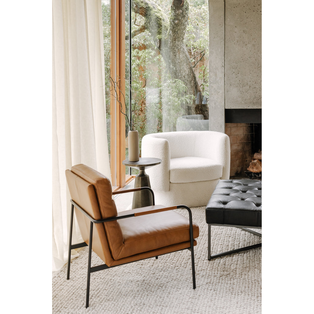 Verlaine Armchair Chestnut Brown - 1630Living