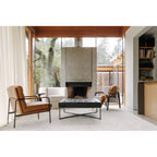 Verlaine Armchair Chestnut Brown - 1630Living