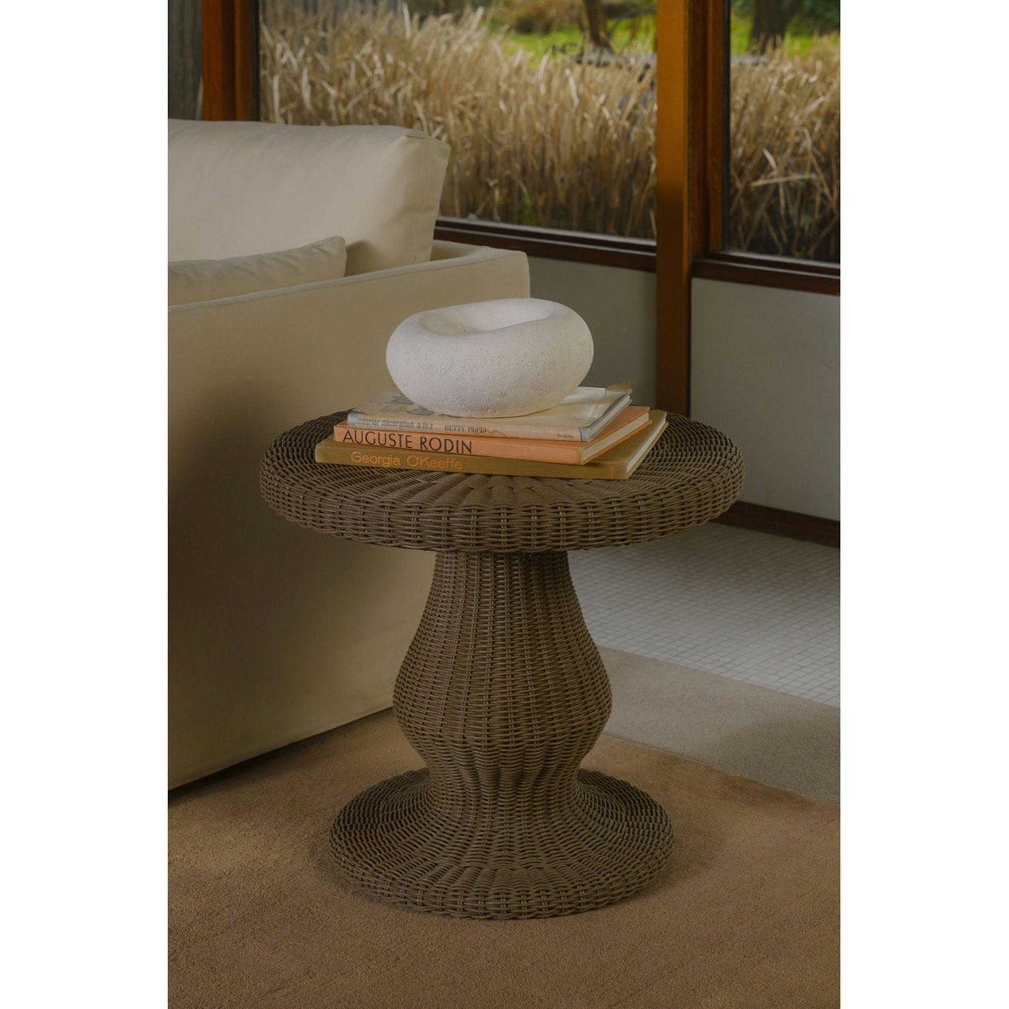 Emmeline Outdoor Side Table Natural - 1630Living