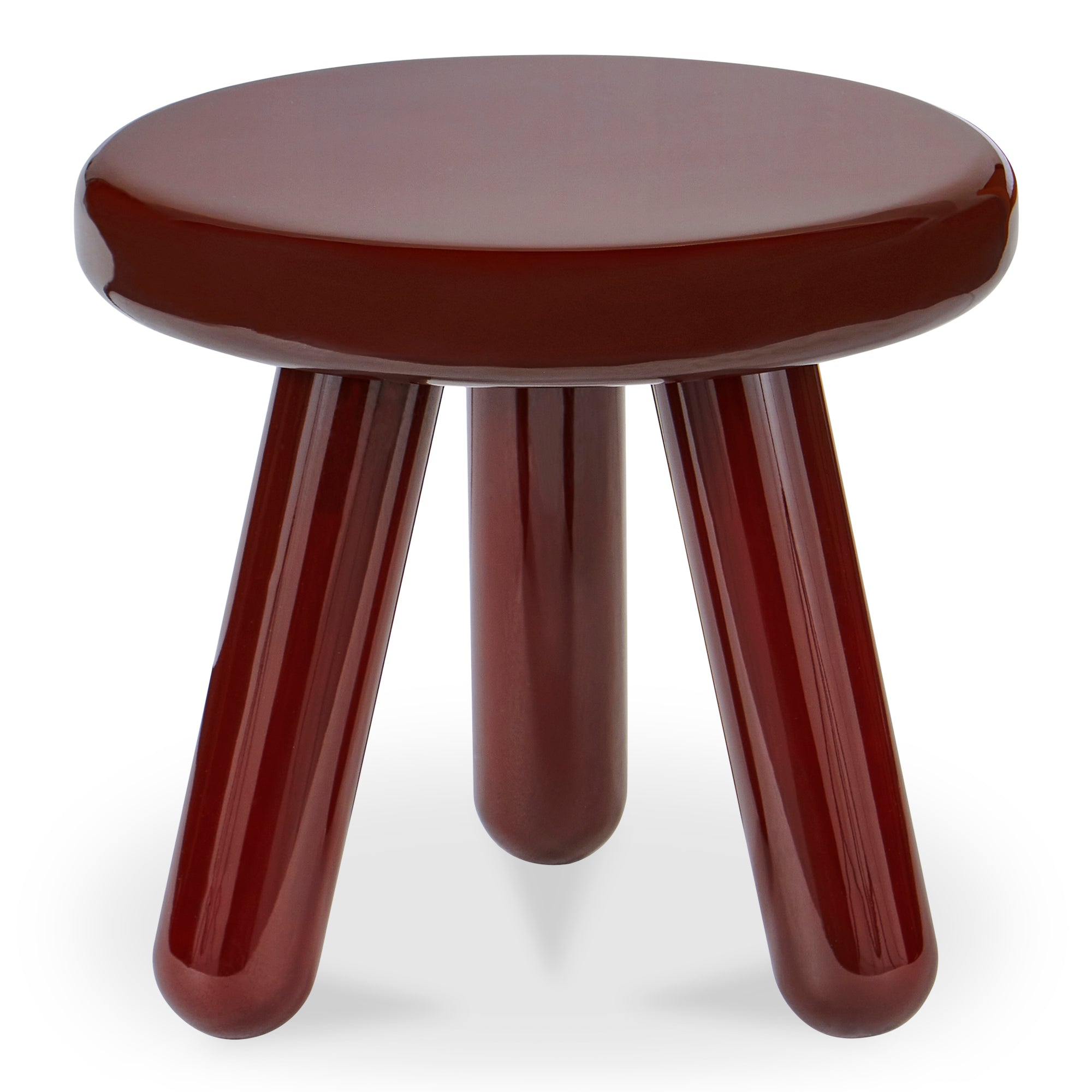 Joy Accent Table Deep Red Lacquer - 1630Living