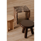 Joy Accent Table Deep Red Lacquer - 1630Living