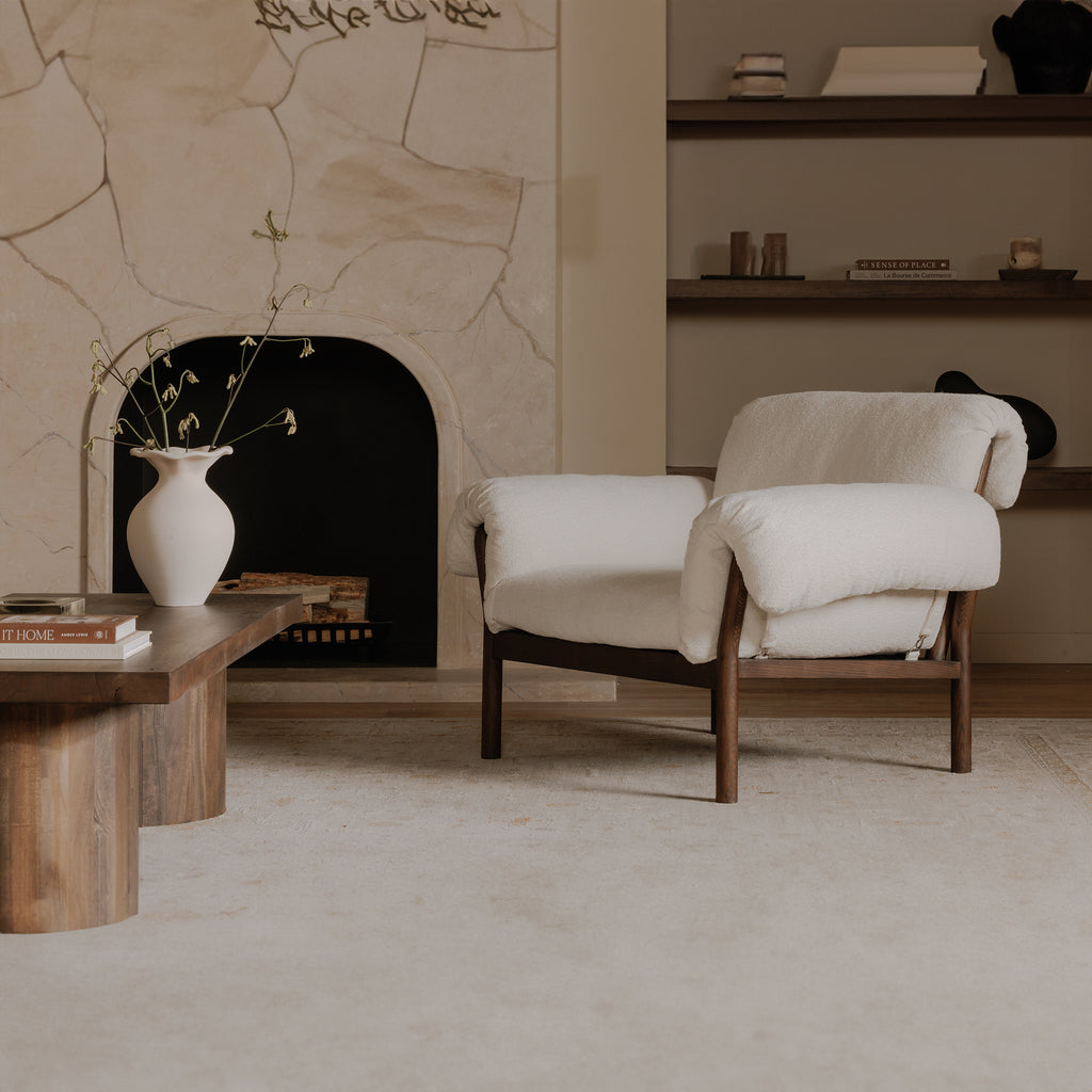 Cardero Lounge Chair Ivory - 1630Living