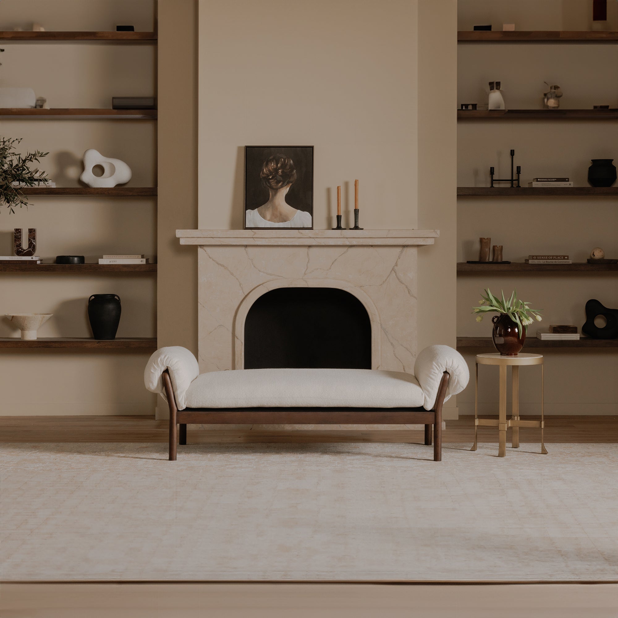 Cardero Daybed Ivory - 1630Living