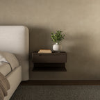 Jonah Floating Nightstand Dark Brown - 1630Living