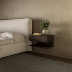 Jonah Floating Nightstand Dark Brown - 1630Living