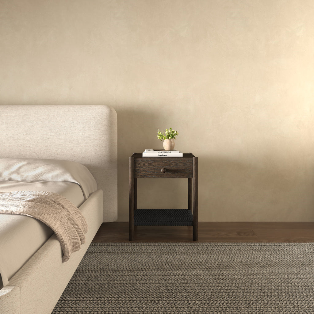 Millie Nightstand Dark Brown - 1630Living