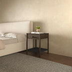 Millie Nightstand Dark Brown - 1630Living