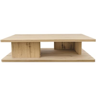 Casey Large Coffee Table Rustic Oak - 1630Living
